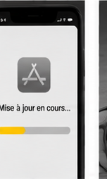 Câble HDMI branché à une télévision