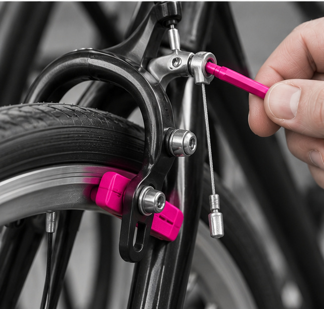 Réglage des freins d'un vélo